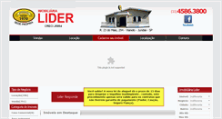 Desktop Screenshot of imobiliarialider.com.br